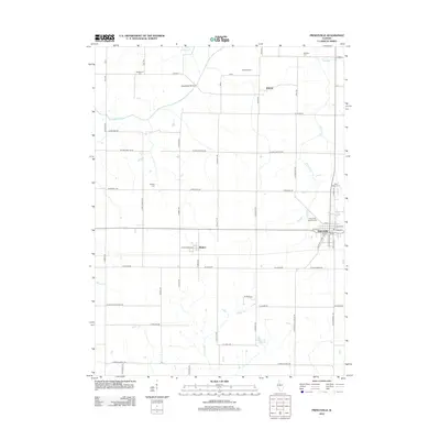 2012 Map of Princeville, 2012 Print
