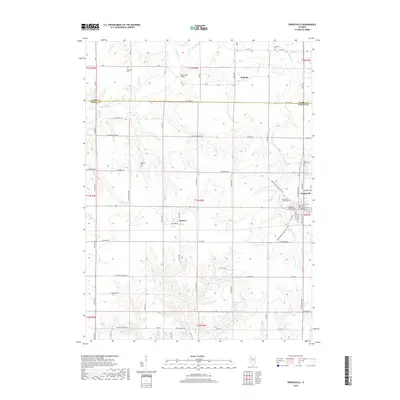 2018 Map of Princeville, 2018 Print
