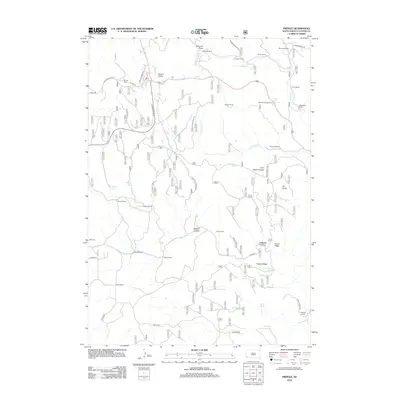 2012 Map of Pringle, 2012 Print