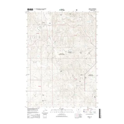 2015 Map of Pringle, 2015 Print