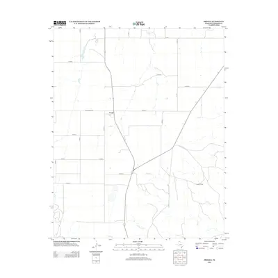 2012 Map of Pringle, 2012 Print