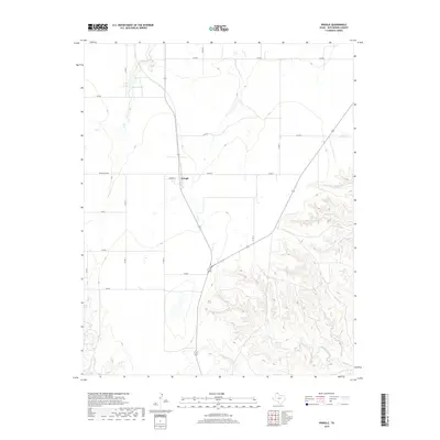 2019 Map of Pringle, 2019 Print