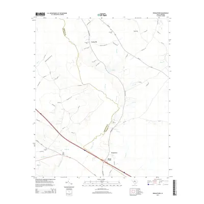 2014 Map of Pringletown, 2014 Print