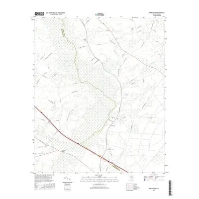 2017 Map of Pringletown, 2017 Print