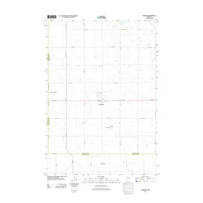 2013 Map of Prinsburg, 2013 Print