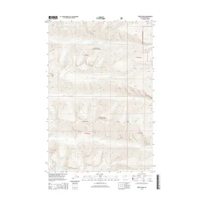 2014 Map of Printz Ridge, 2014 Print