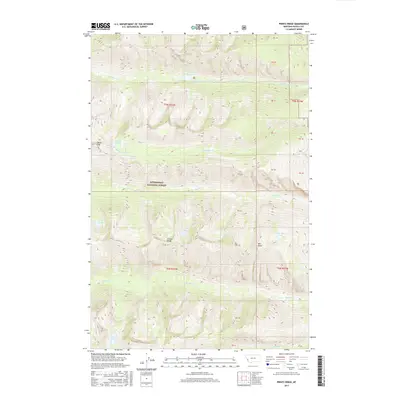 2017 Map of Printz Ridge, 2017 Print