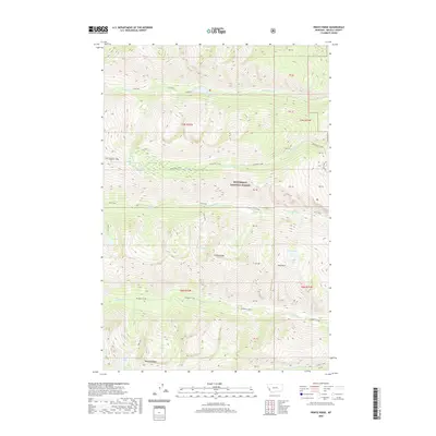 2020 Map of Printz Ridge, 2020 Print