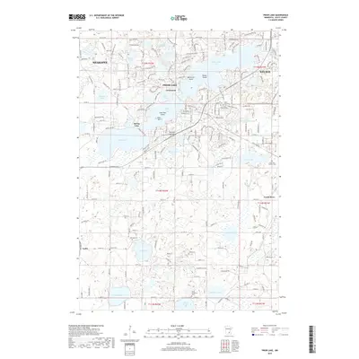 2019 Map of Prior Lake, 2019 Print