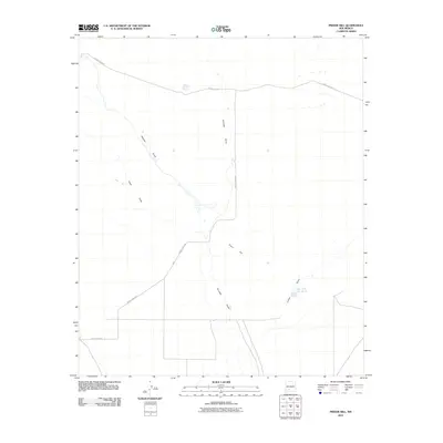 2010 Map of Prisor Hill, 2010 Print