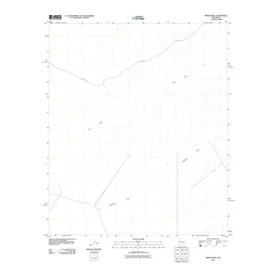 2010 Map of Prisor Well, 2010 Print
