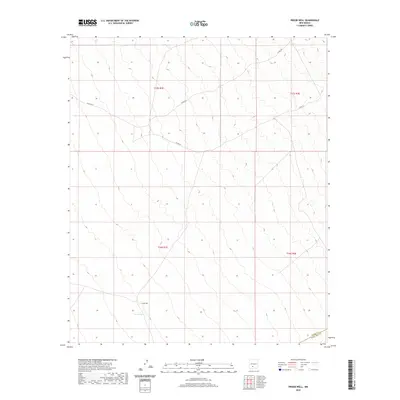 2020 Map of Prisor Well, 2020 Print