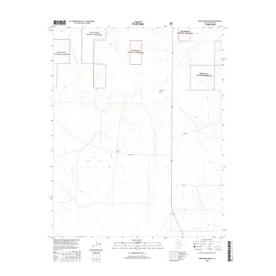 2016 Map of Pritchard Ranch, 2016 Print