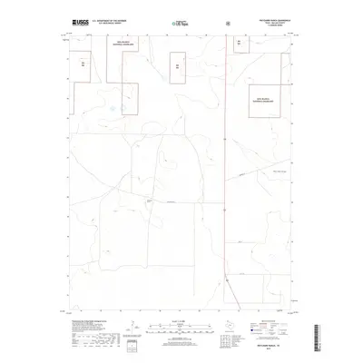 2019 Map of Pritchard Ranch, 2019 Print