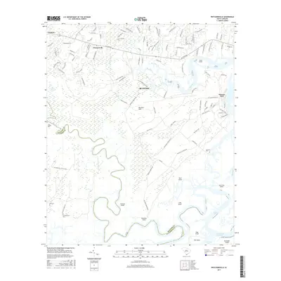 2017 Map of Pritchardville, 2017 Print