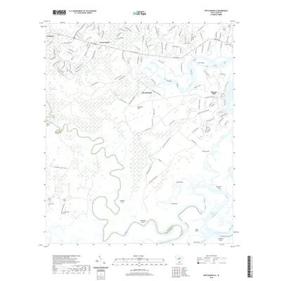 2020 Map of Pritchardville, 2020 Print