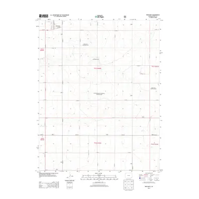 2013 Map of Pritchett, 2013 Print