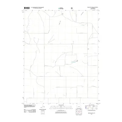 2011 Map of Pritchett NW, 2011 Print