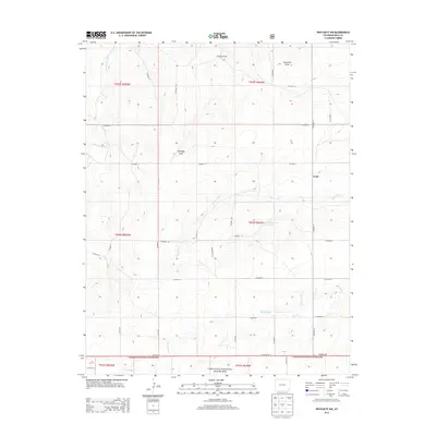2013 Map of Pritchett NW, 2013 Print