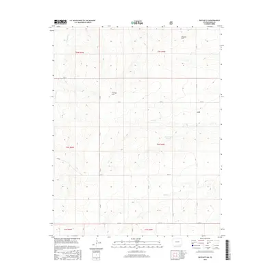 2016 Map of Pritchett NW, 2016 Print