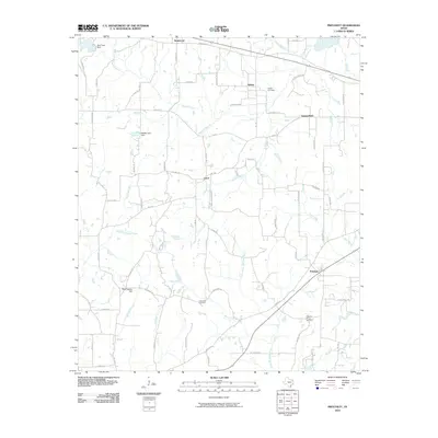 2010 Map of Pritchett, 2010 Print