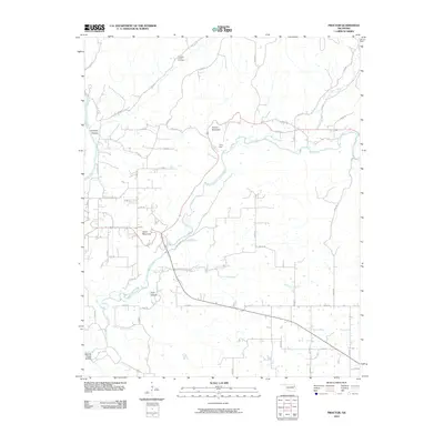 2010 Map of Proctor, 2010 Print