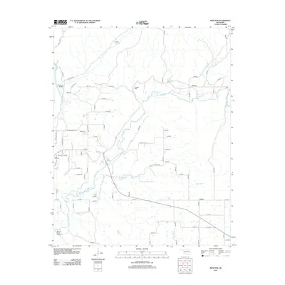 2012 Map of Proctor, 2012 Print