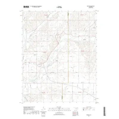 2019 Map of Proctor, 2019 Print