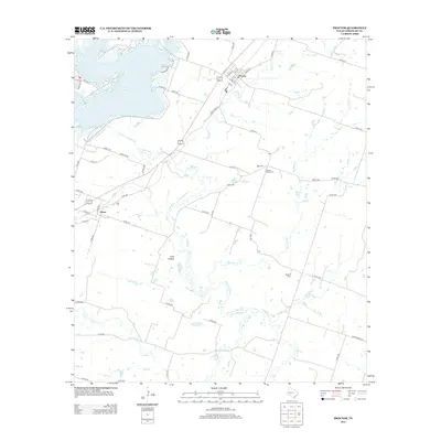 2012 Map of Proctor, 2012 Print
