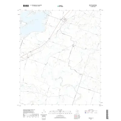 2019 Map of Proctor, 2019 Print