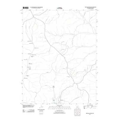 2011 Map of Proctor Creek, 2011 Print