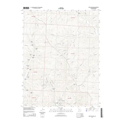 2015 Map of Proctor Creek, 2015 Print