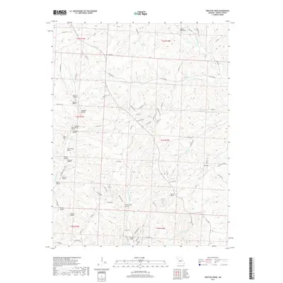 2017 Map of Proctor Creek, 2017 Print