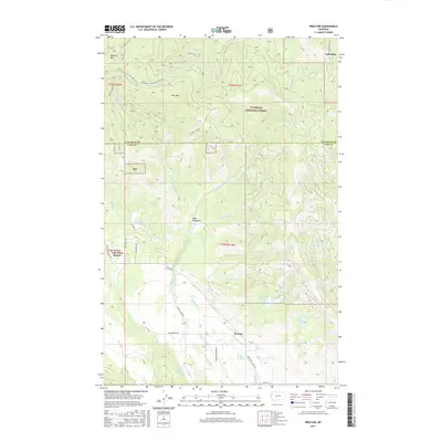 2017 Map of Proctor, 2017 Print