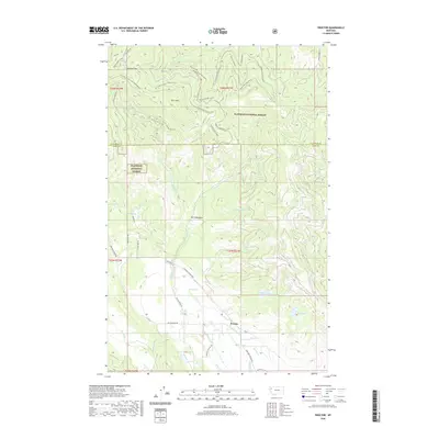 2020 Map of Proctor, 2020 Print