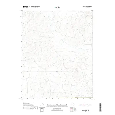 2019 Map of Proctor Ranch, 2019 Print