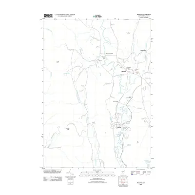 2012 Map of Proctor, 2012 Print