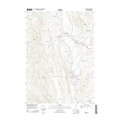 2015 Map of Proctor, 2015 Print