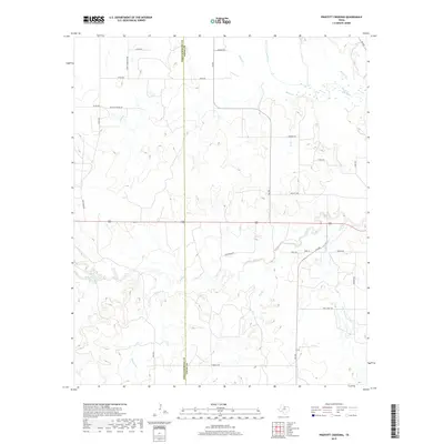 2019 Map of Proffitt Crossing, 2019 Print