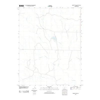 2010 Map of Proffitt Lake, 2010 Print