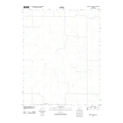 2010 Map of Proffitt Lake NW, 2010 Print