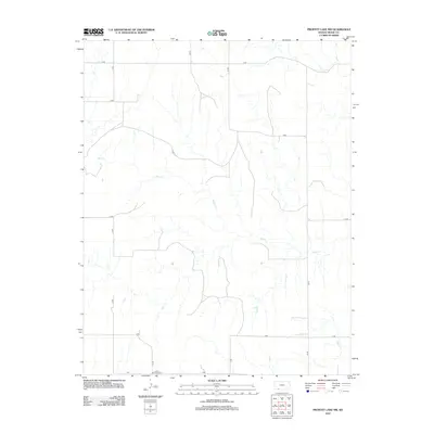 2012 Map of Proffitt Lake NW, 2012 Print