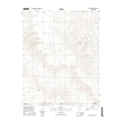 2016 Map of Proffitt Lake SW, 2016 Print