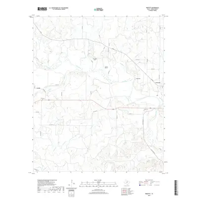2019 Map of Proffitt, 2019 Print