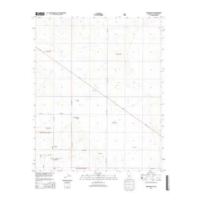 2013 Map of Progresso NE, 2013 Print