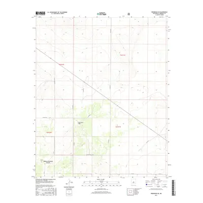 2017 Map of Progresso NE, 2017 Print