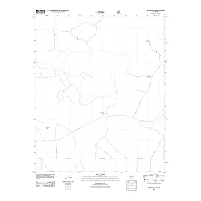 2011 Map of Progresso SW, 2011 Print