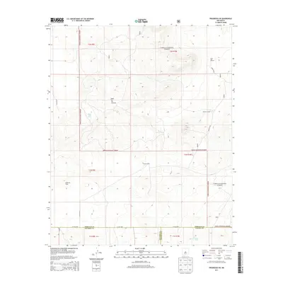 2013 Map of Progresso SW, 2013 Print