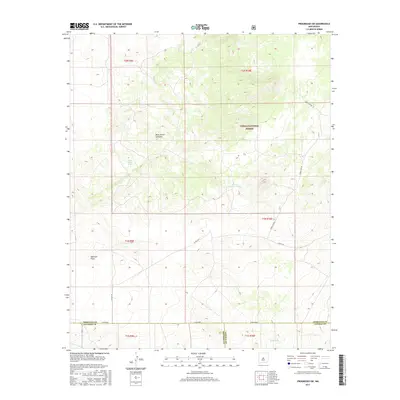 2017 Map of Progresso SW, 2017 Print