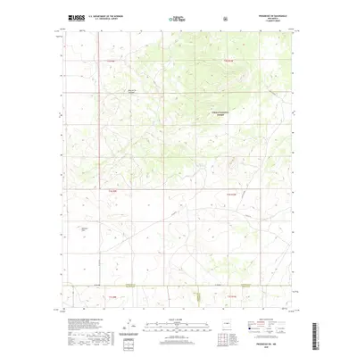 2020 Map of Progresso SW, 2020 Print